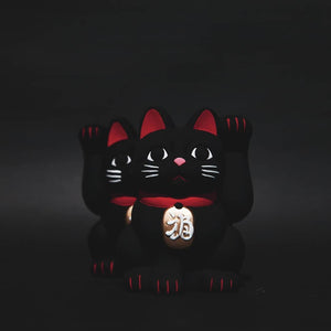 瀨戶燒 - 10cm 手繪黑貓