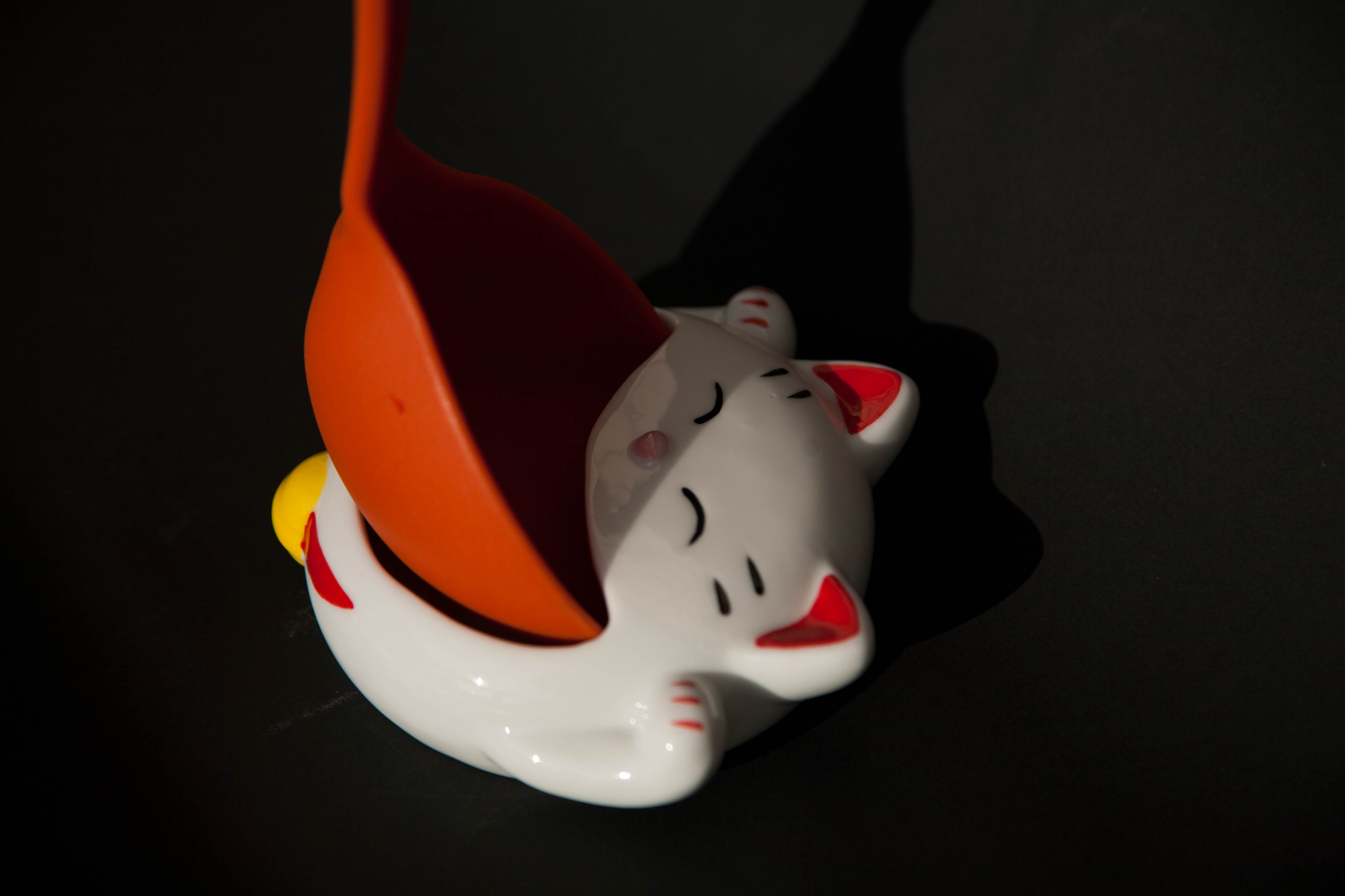 食卓小物 - 招財貓造型湯勺